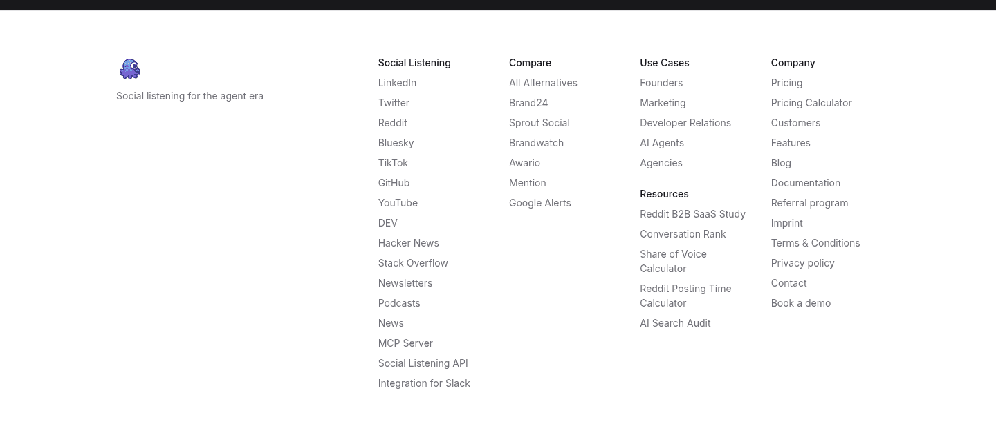 Octolens Footer