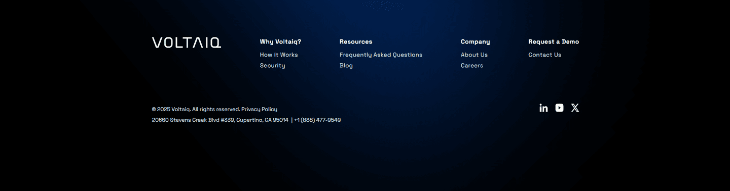Voltaiq Footer