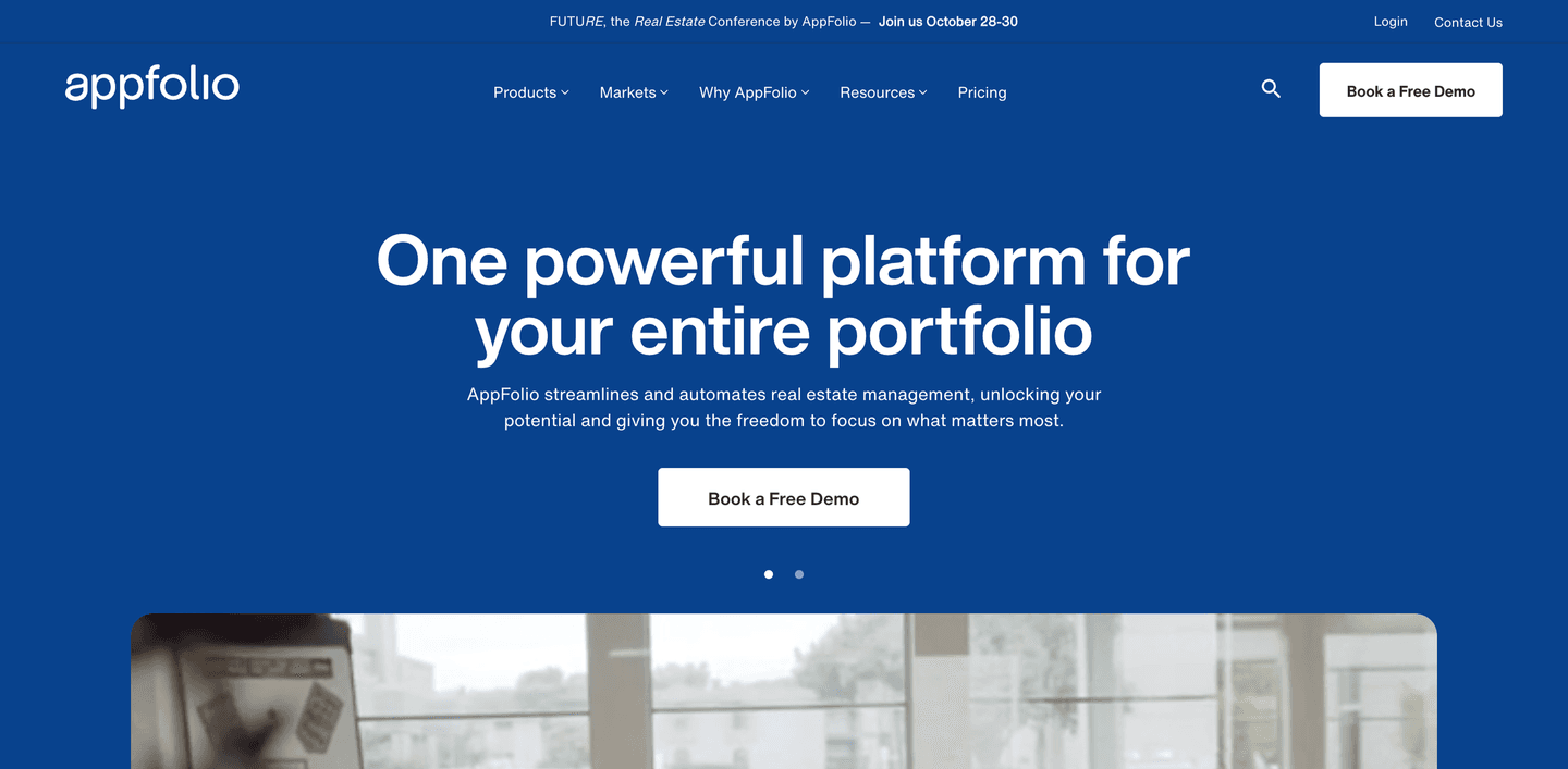 AppFolio Hero