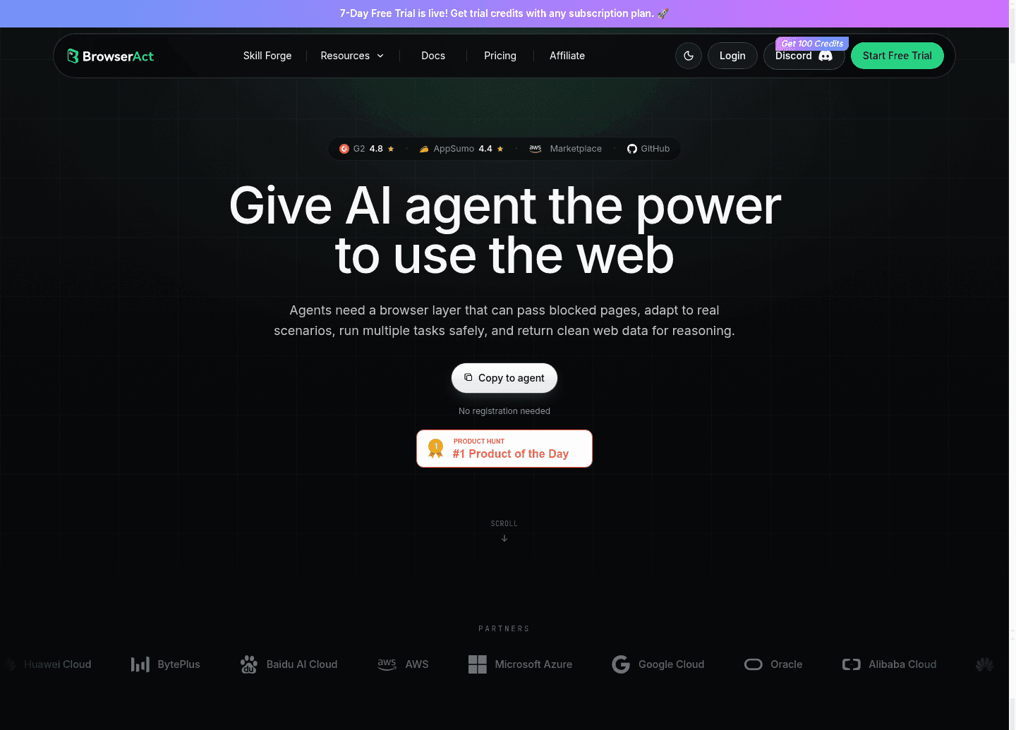 BrowserAct Hero