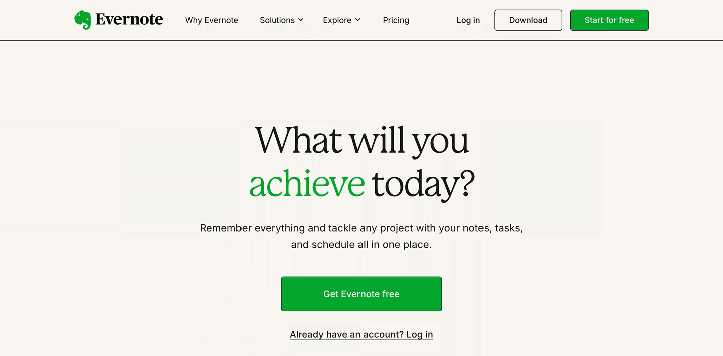 Evernote Hero