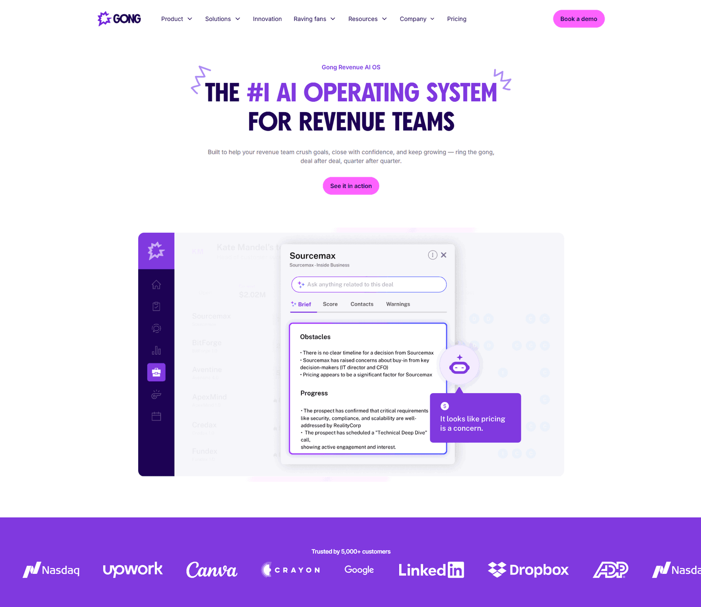 Best landing pages ranking — April 2025
