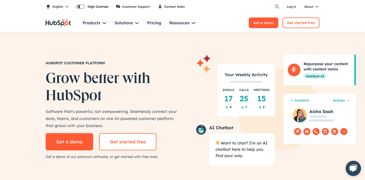 HubSpot Hero