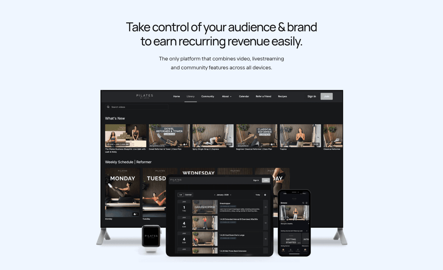 Uscreen Hero