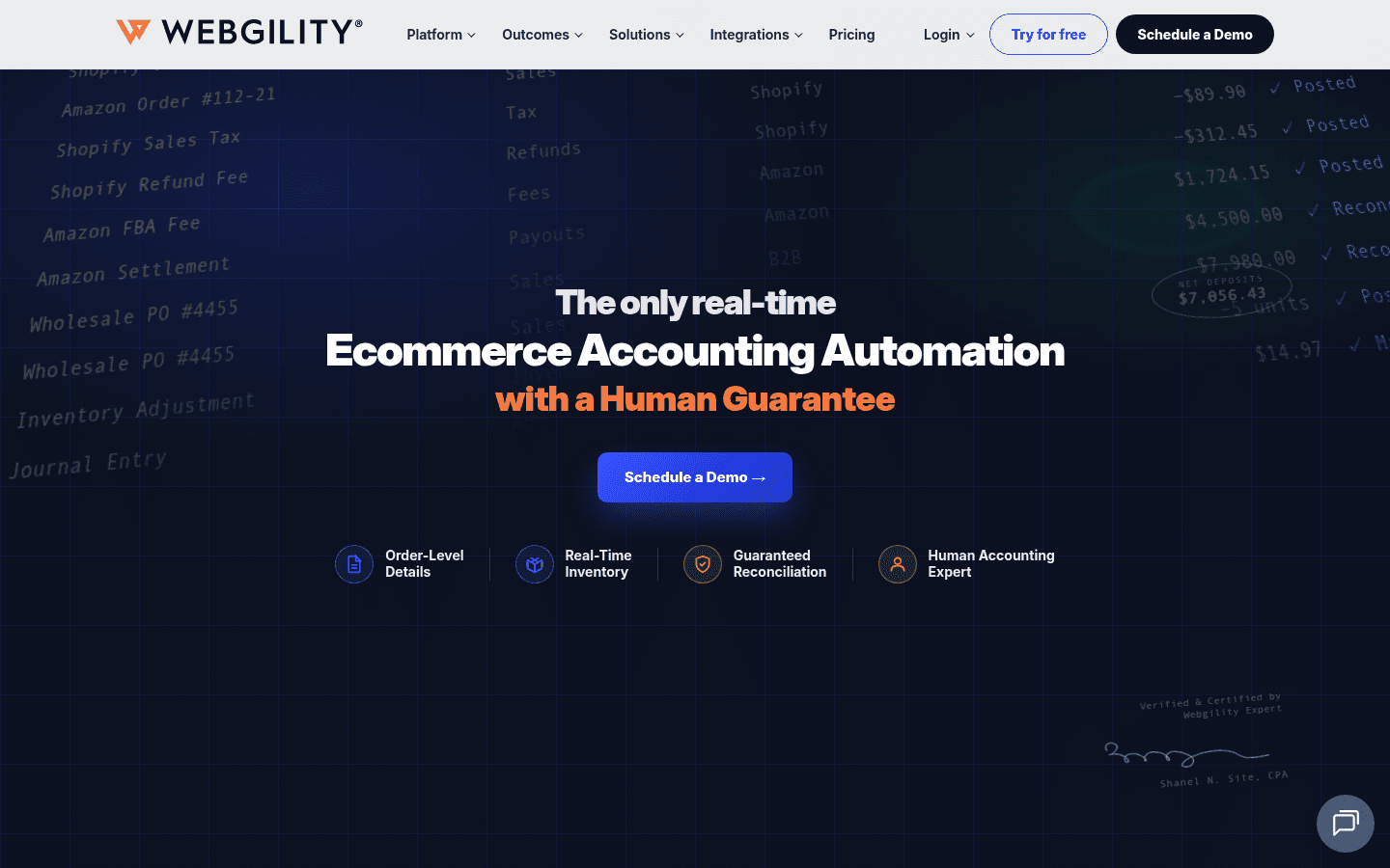 Webgility Hero