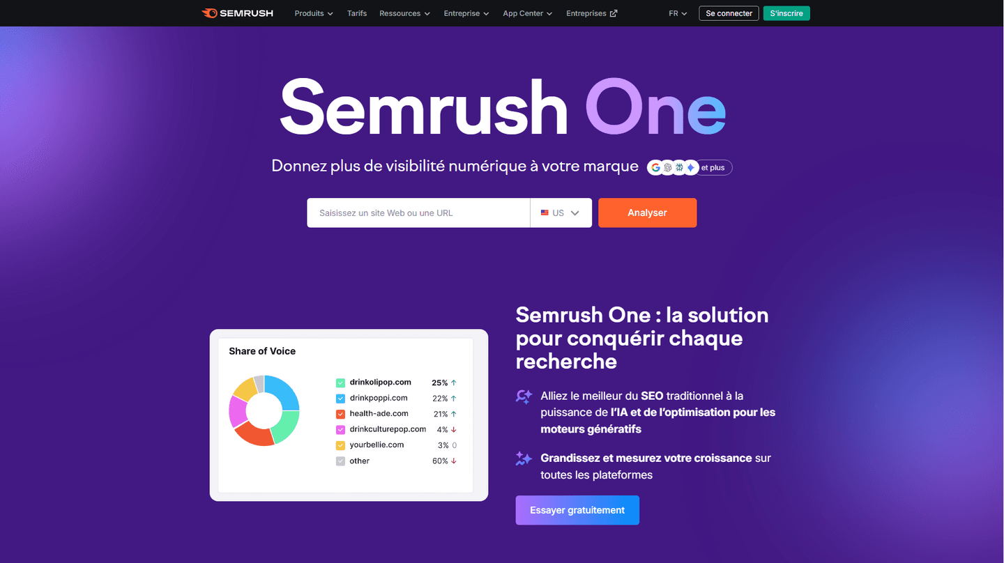 SEMrush Hero