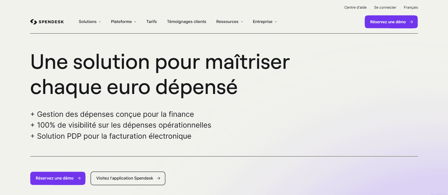Spendesk Hero
