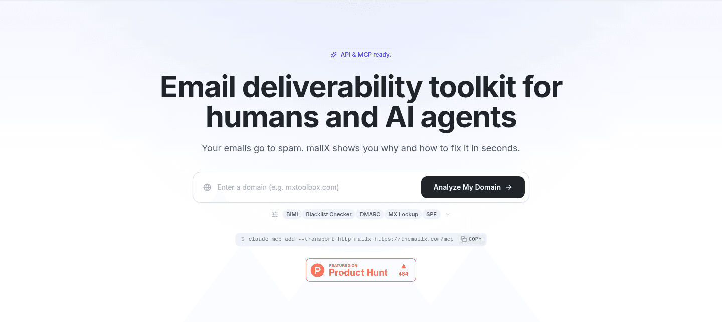 mailX by mailwarm Hero