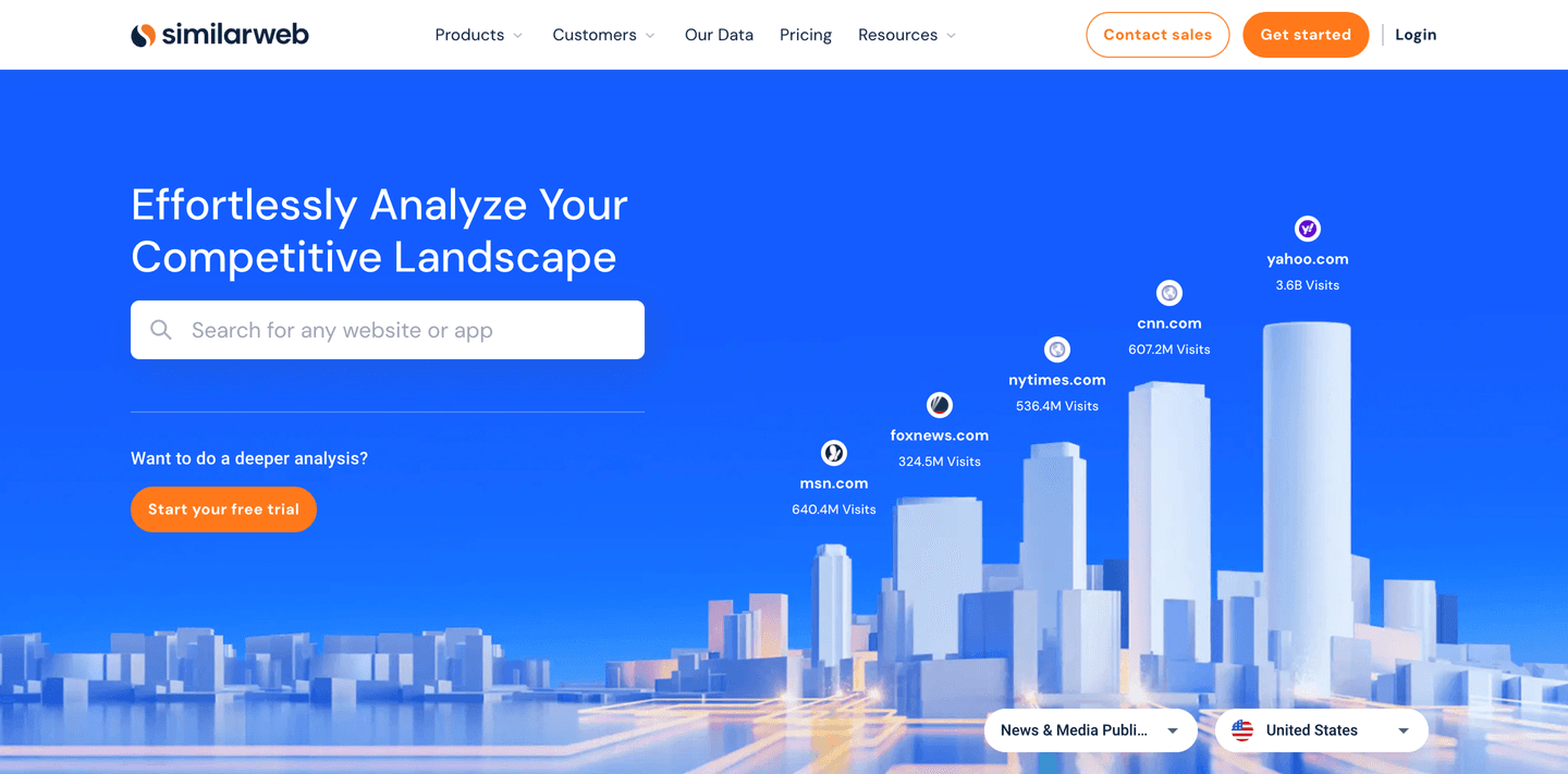 SimilarWeb Hero