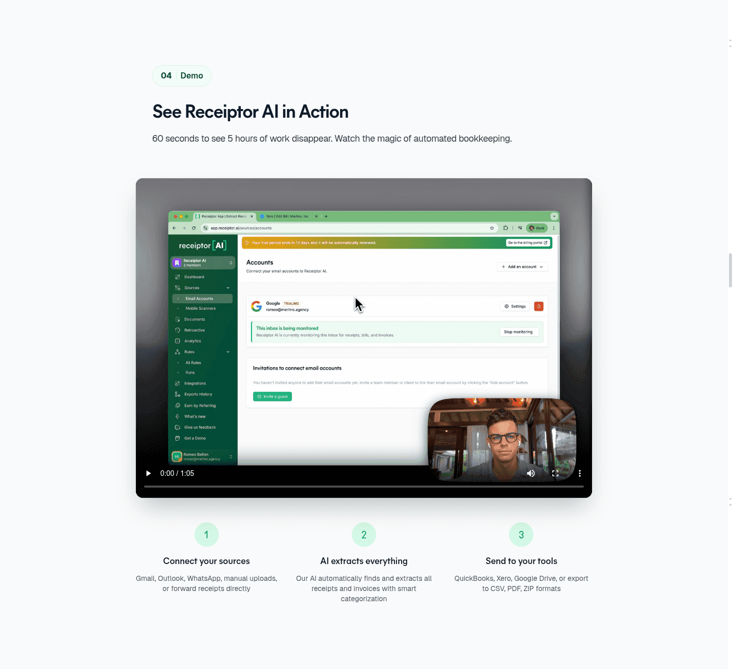 Agent Mode by Receiptor AI How It Works