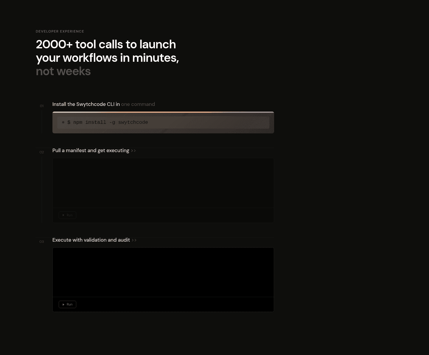 Swytchcode CLI How It Works
