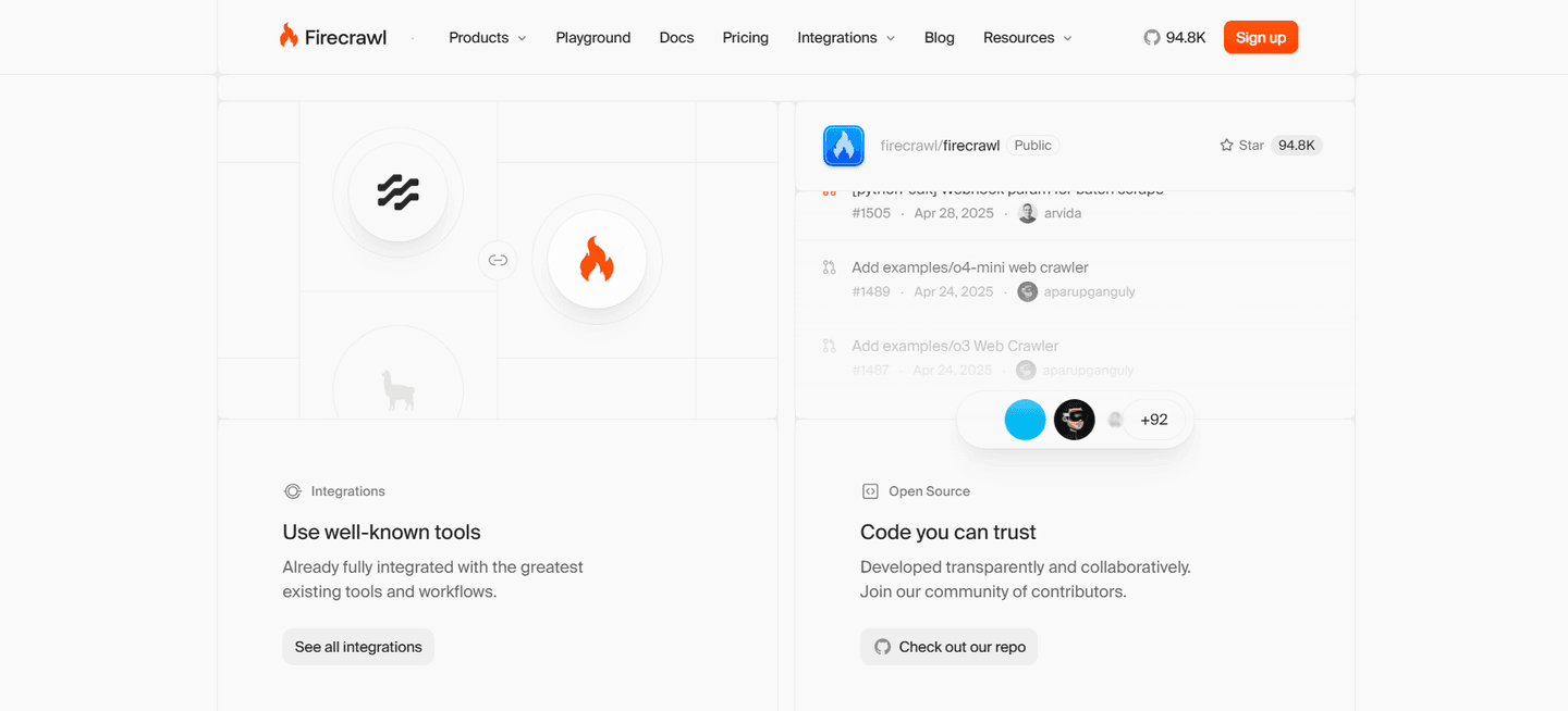 Firecrawl Integrations