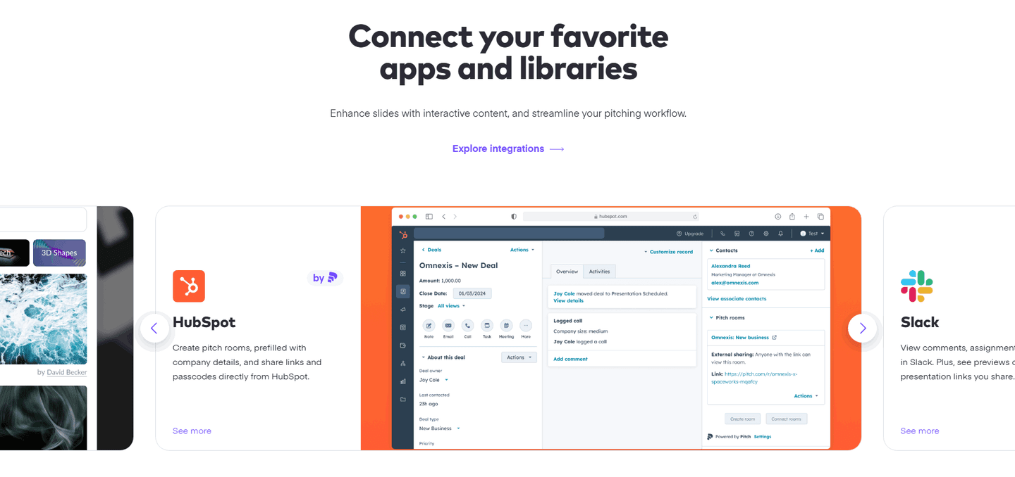 Pitch Integrations