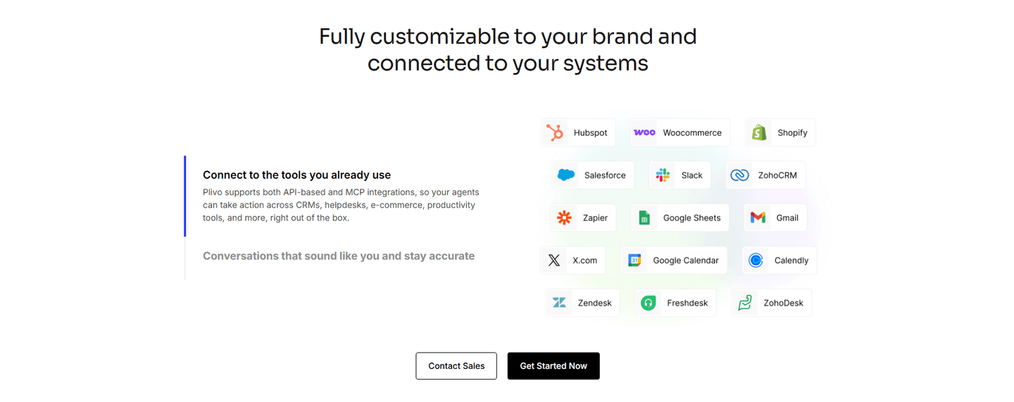 Plivo Integrations