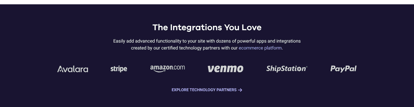 Volusion Integrations