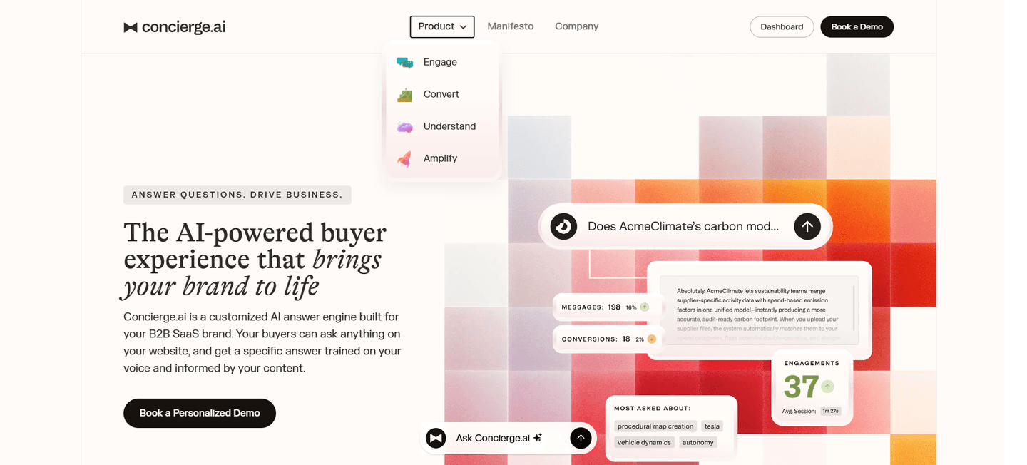 Concierge AI Navbar
