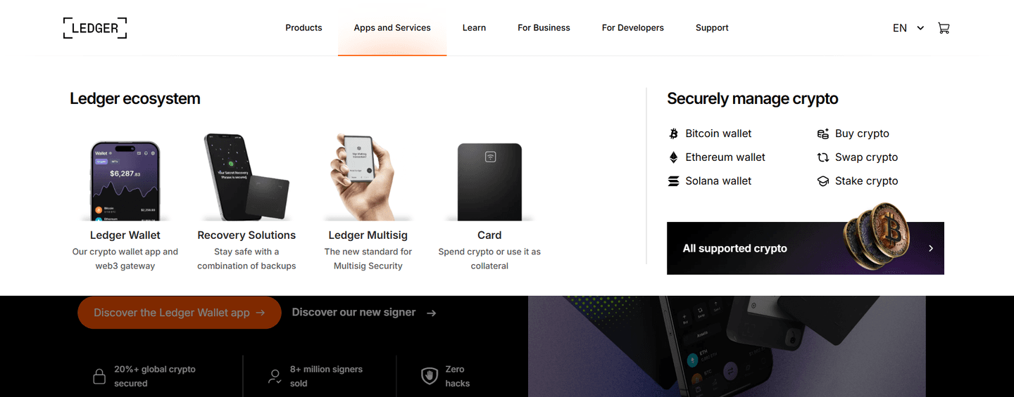 Ledger Navbar