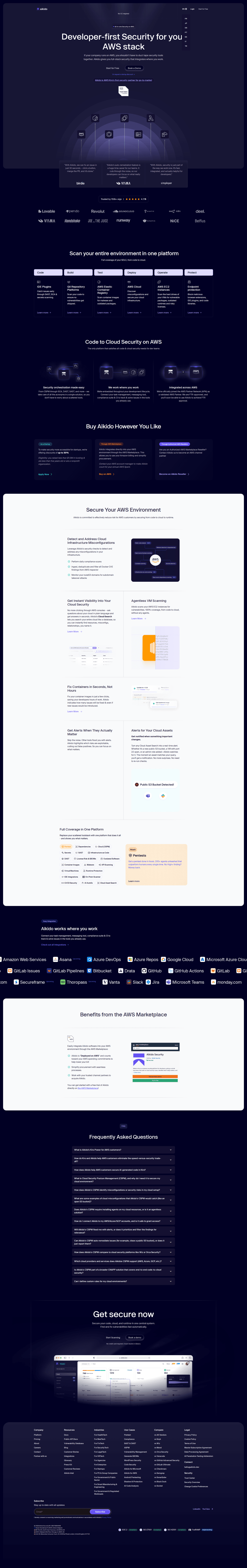 Aikido Security partner page