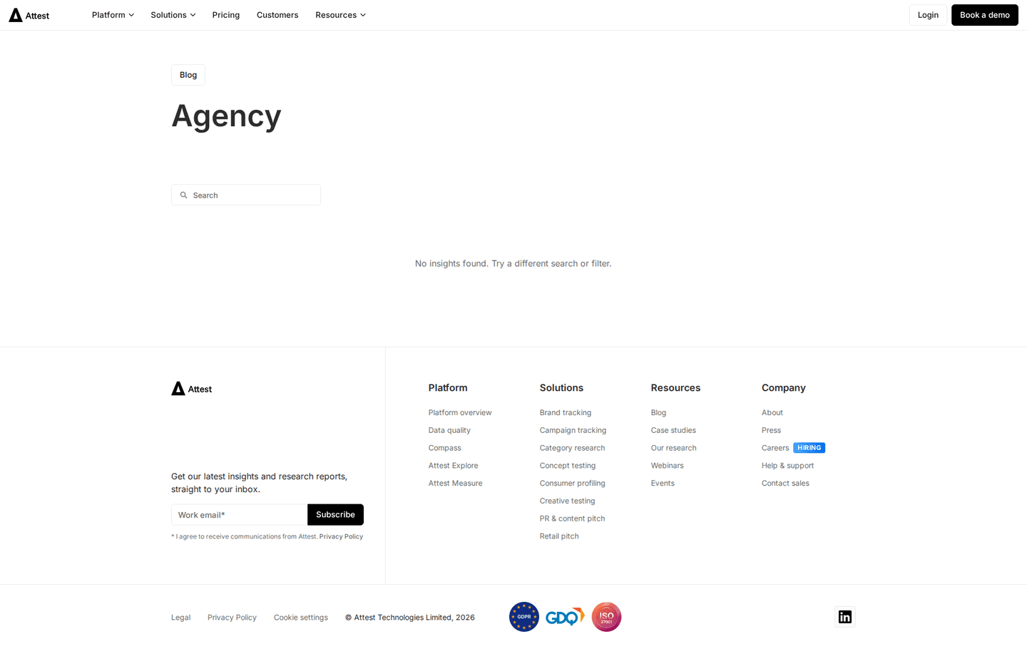 Askattest blog page