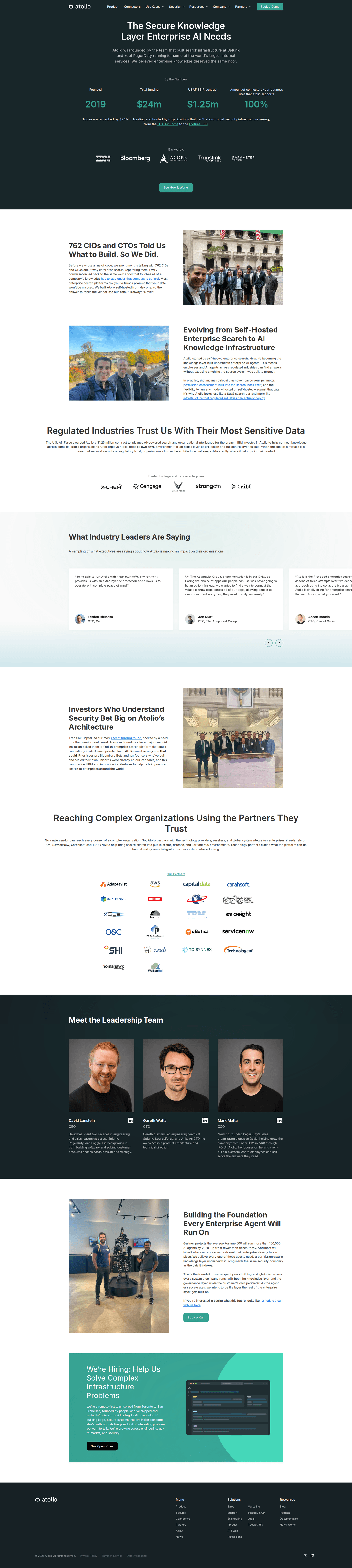 Atolio about page