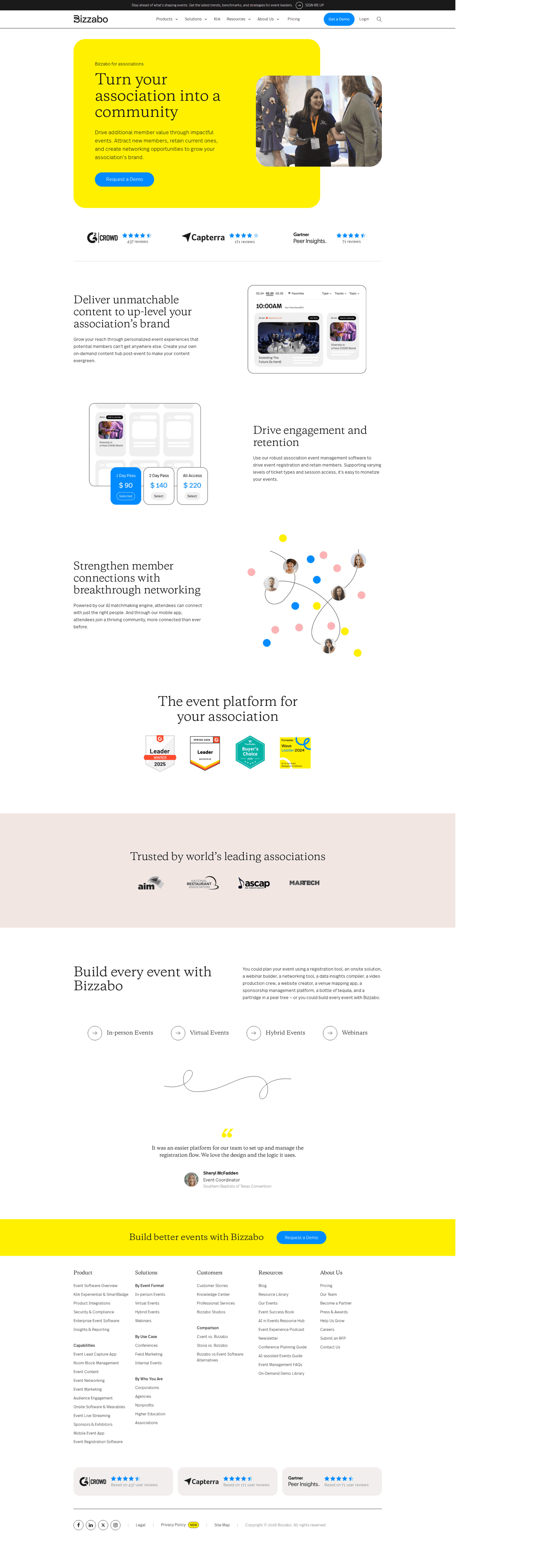 Industry page example