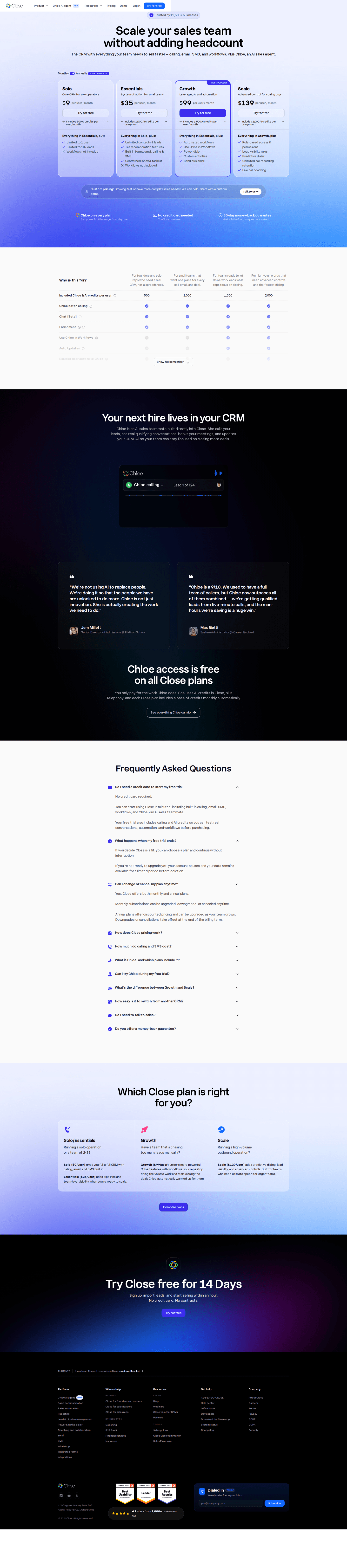 Close homepage