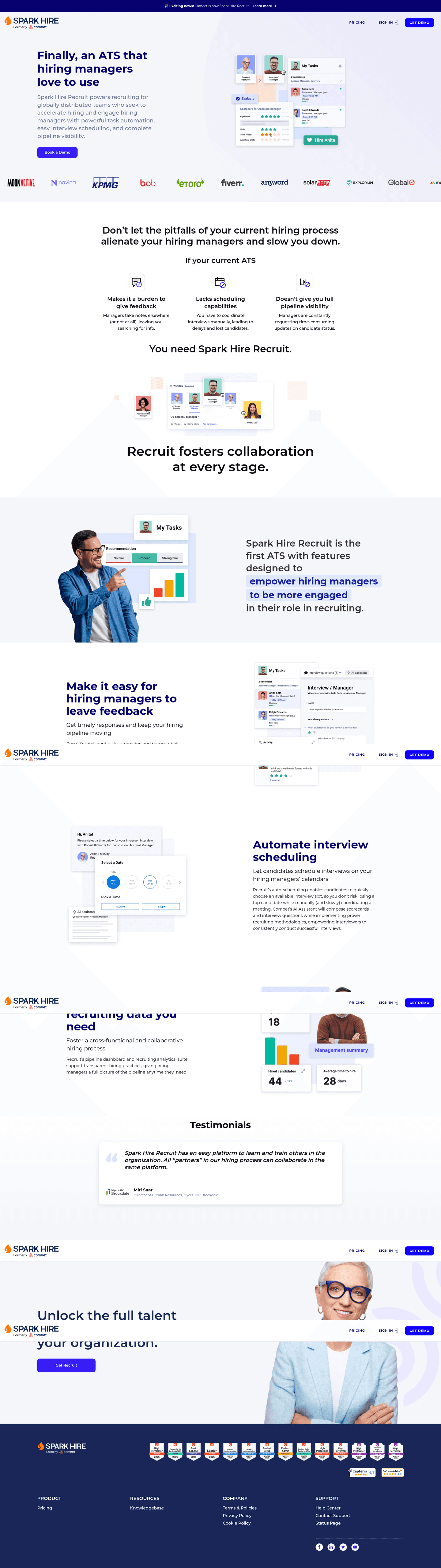 Homepage example