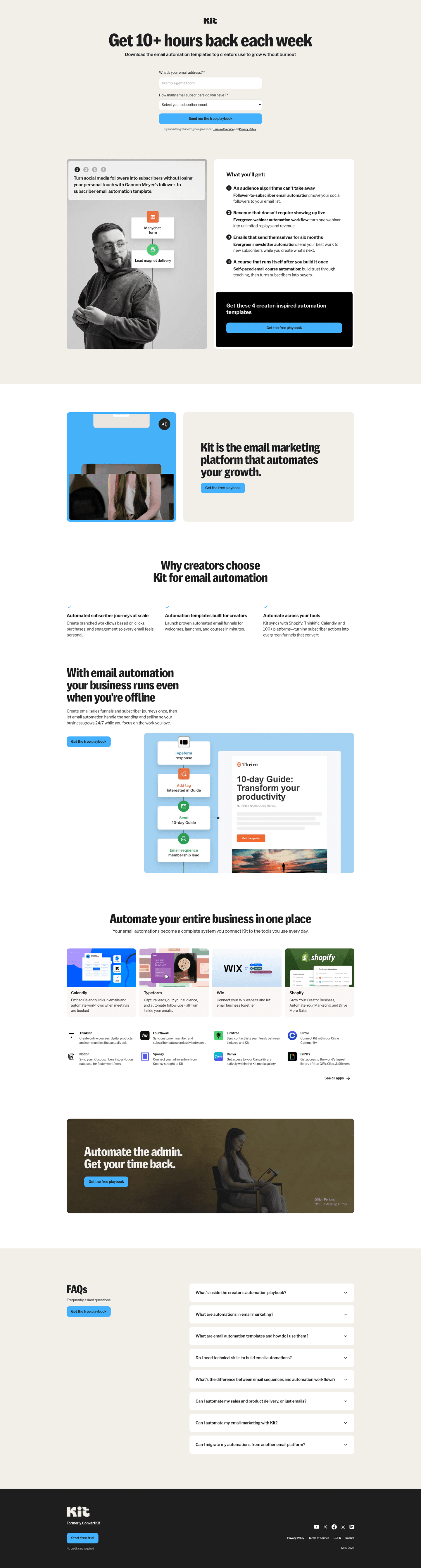 Kit PPC landing page