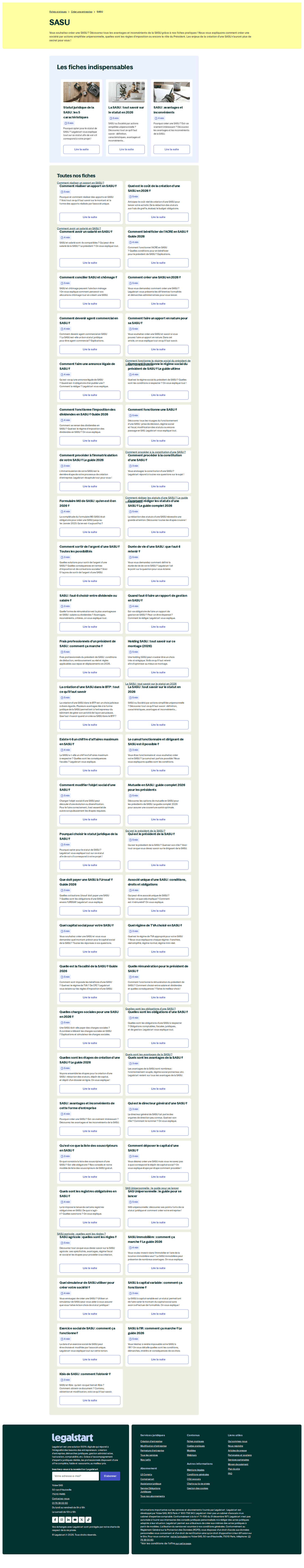 Legalstart blog page