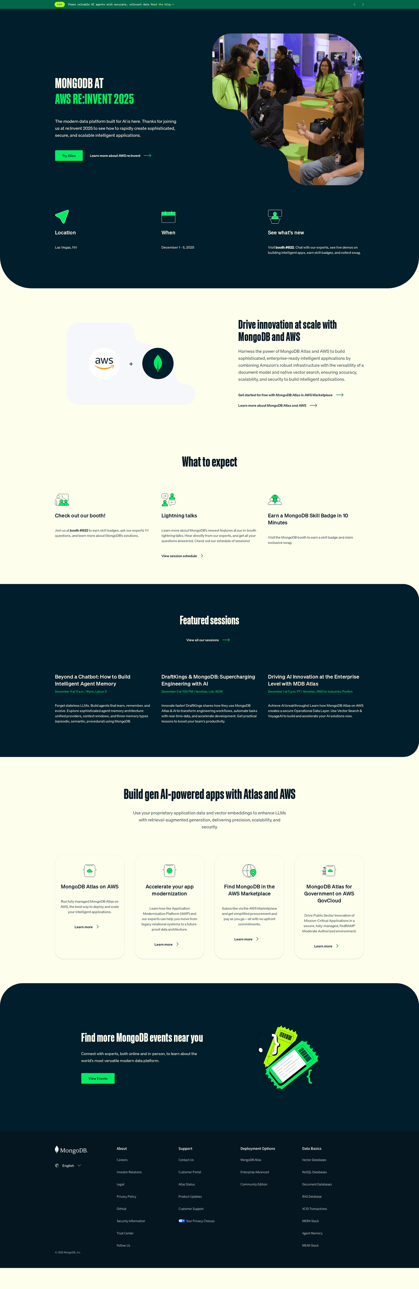 MongoDB PPC landing page