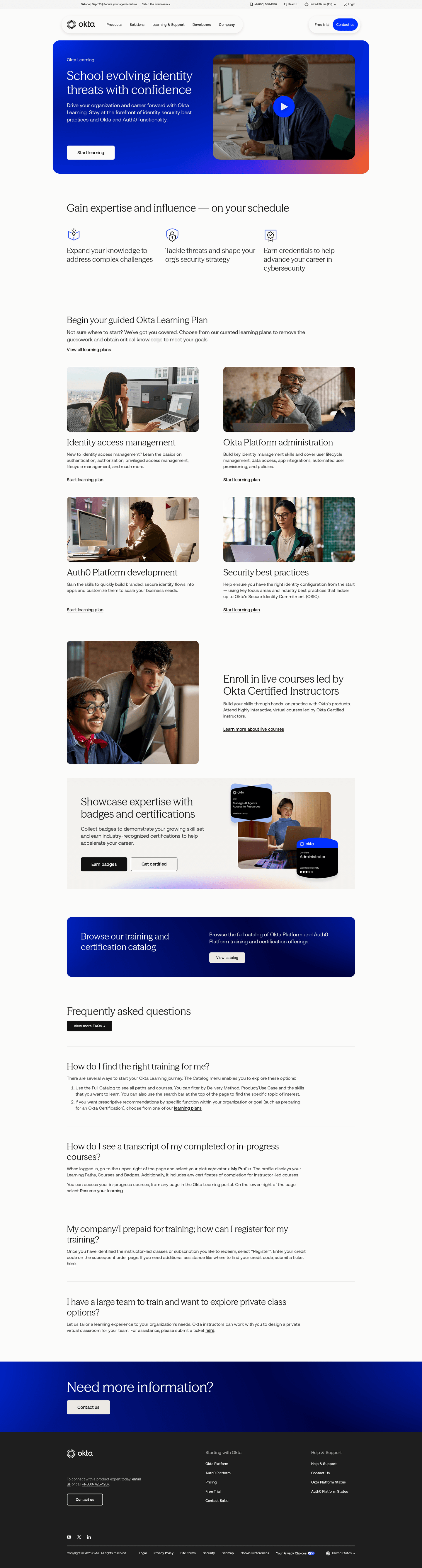 Okta resources page