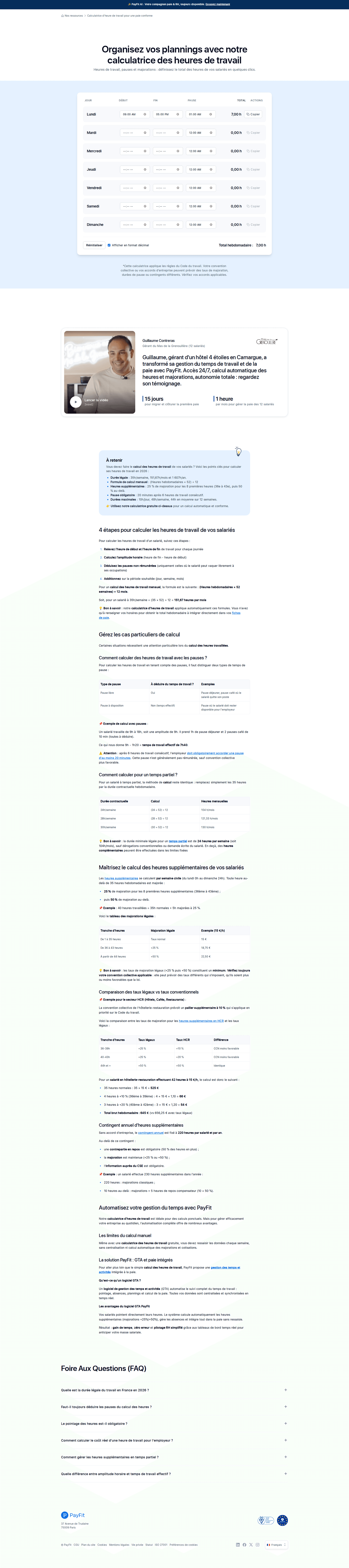 PayFit homepage