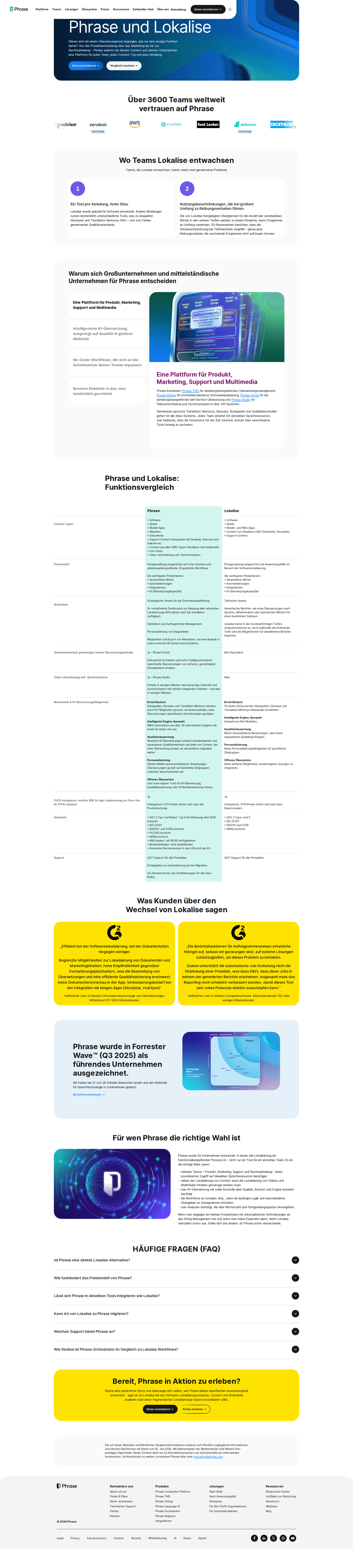 Phrase homepage