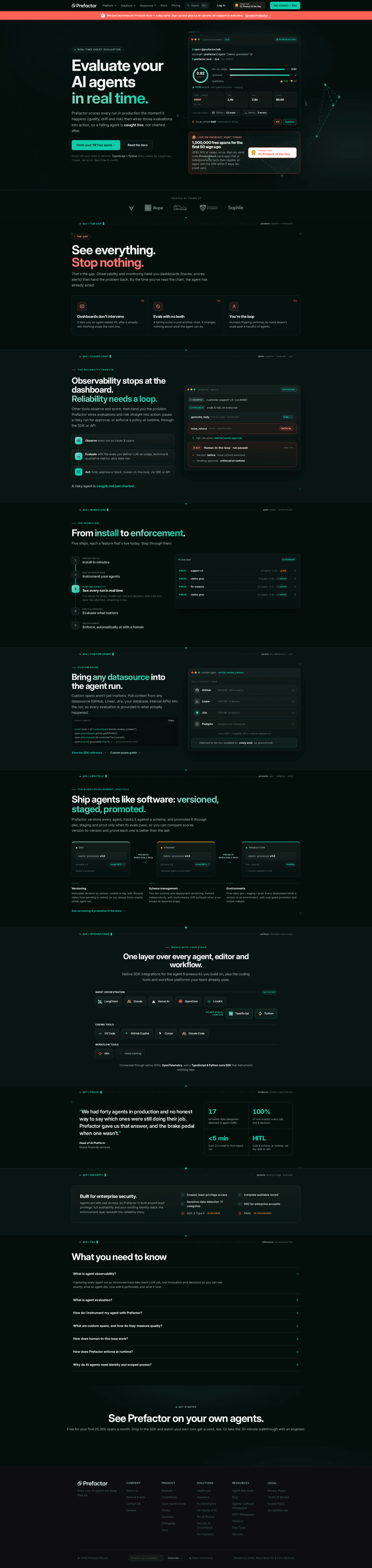 Prefactor homepage