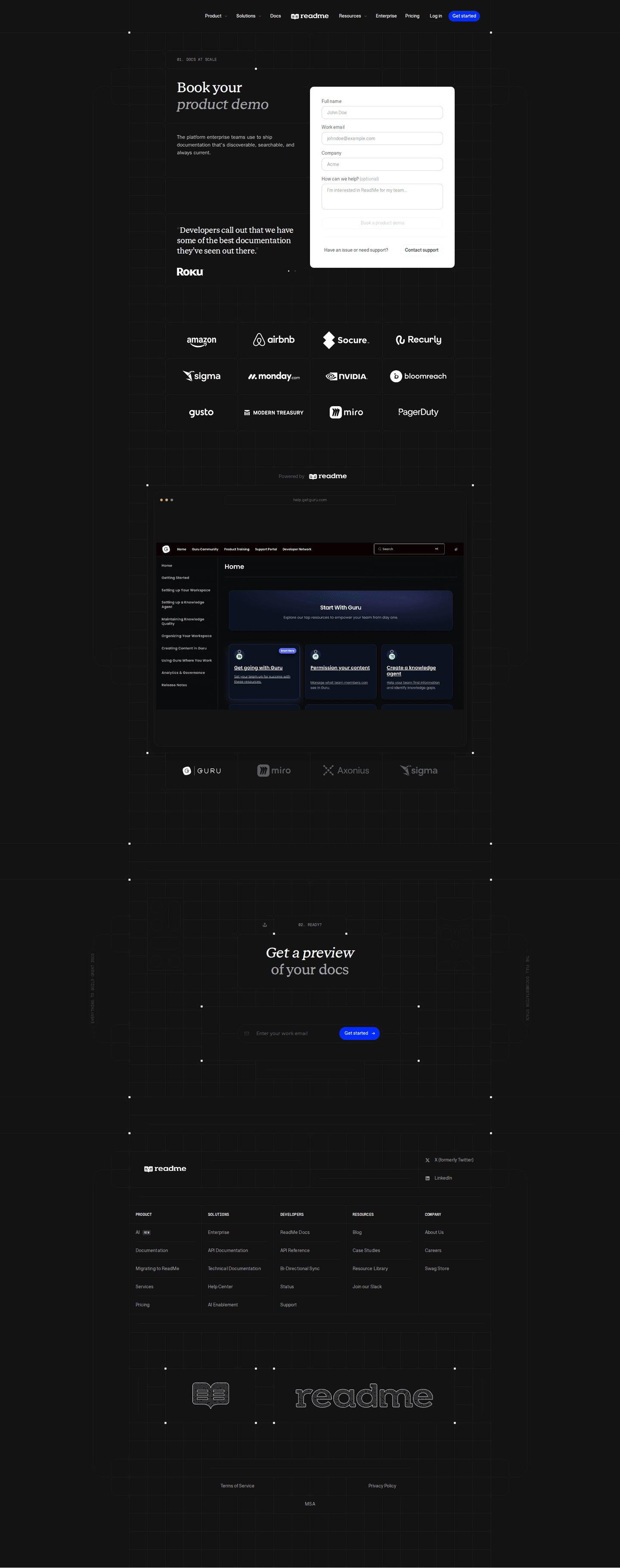 Readme contact page