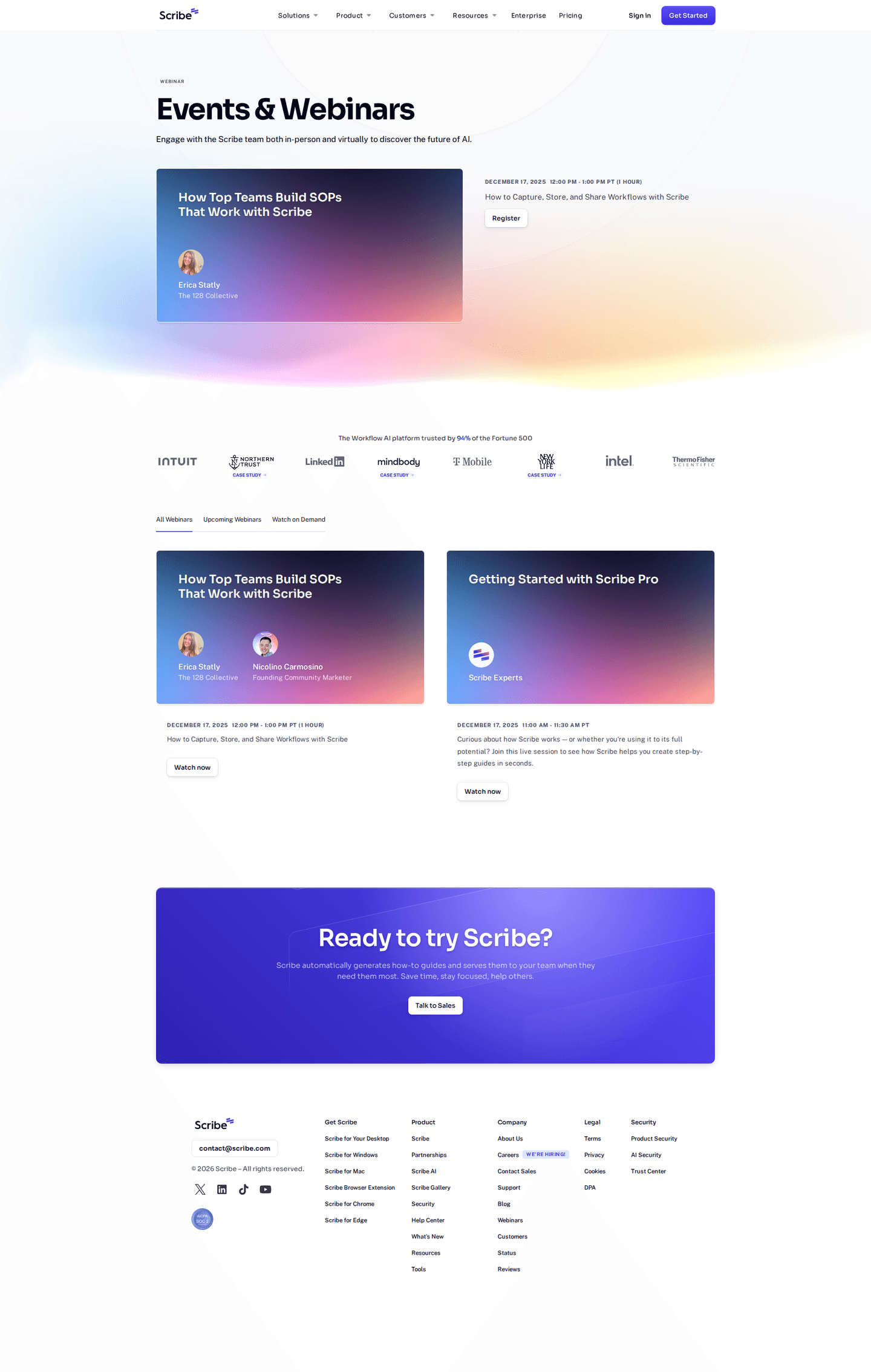 Scribehow homepage