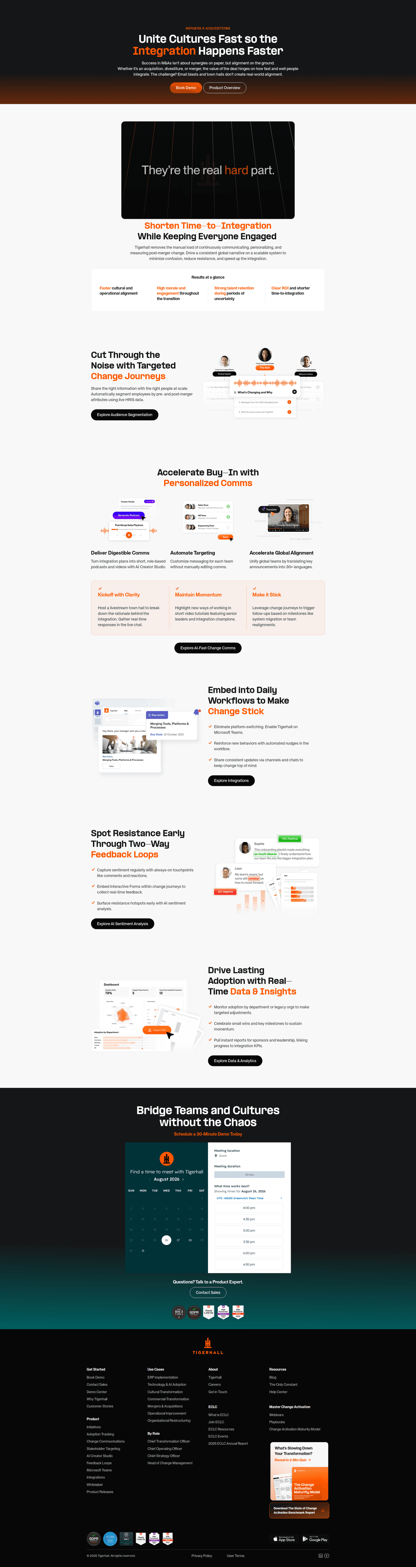 Tigerhall industry page
