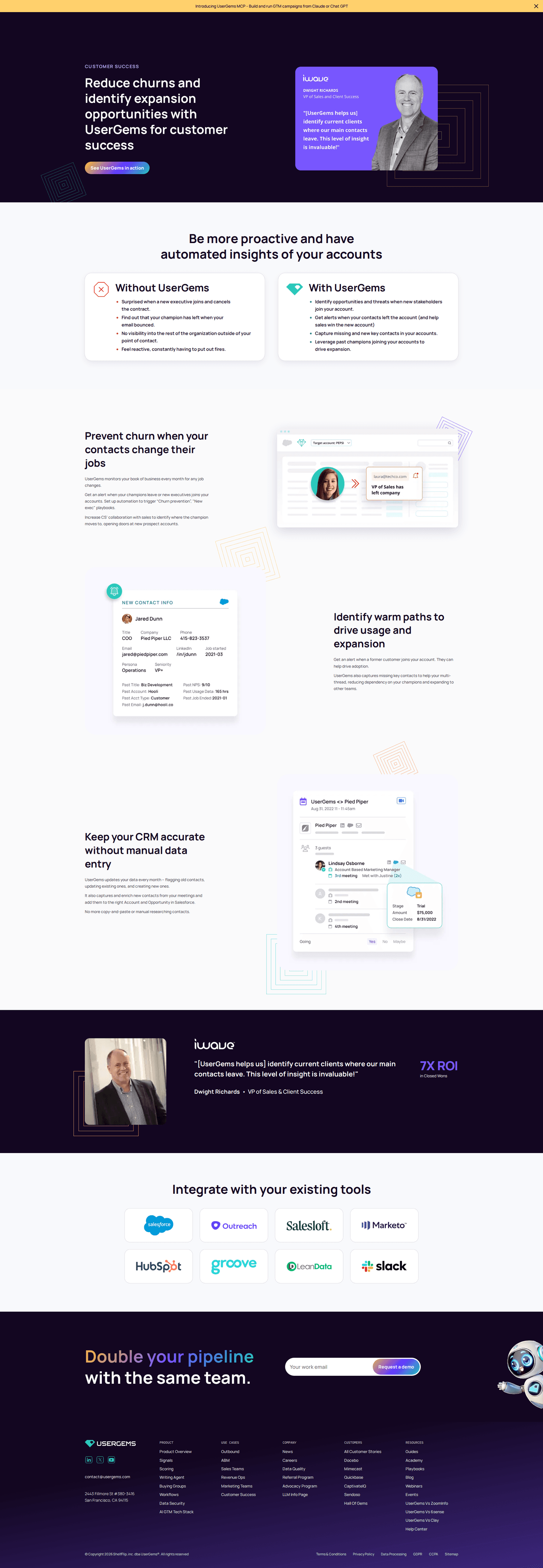UserGems persona page