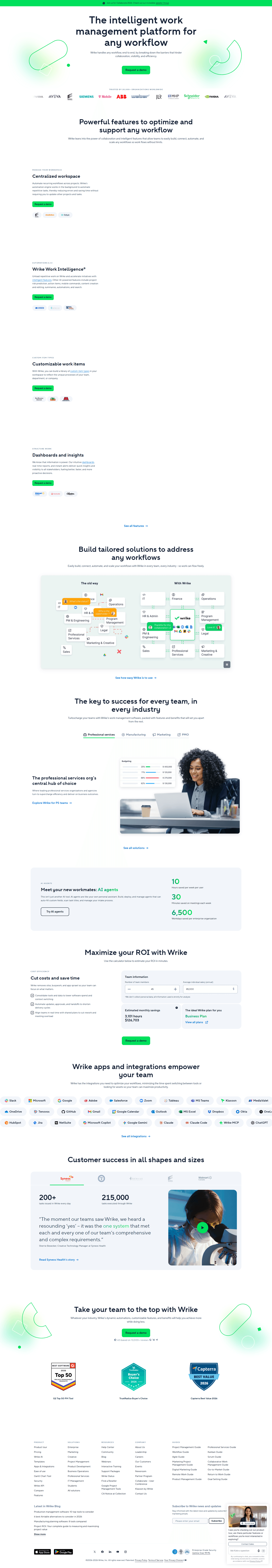 Product tour example