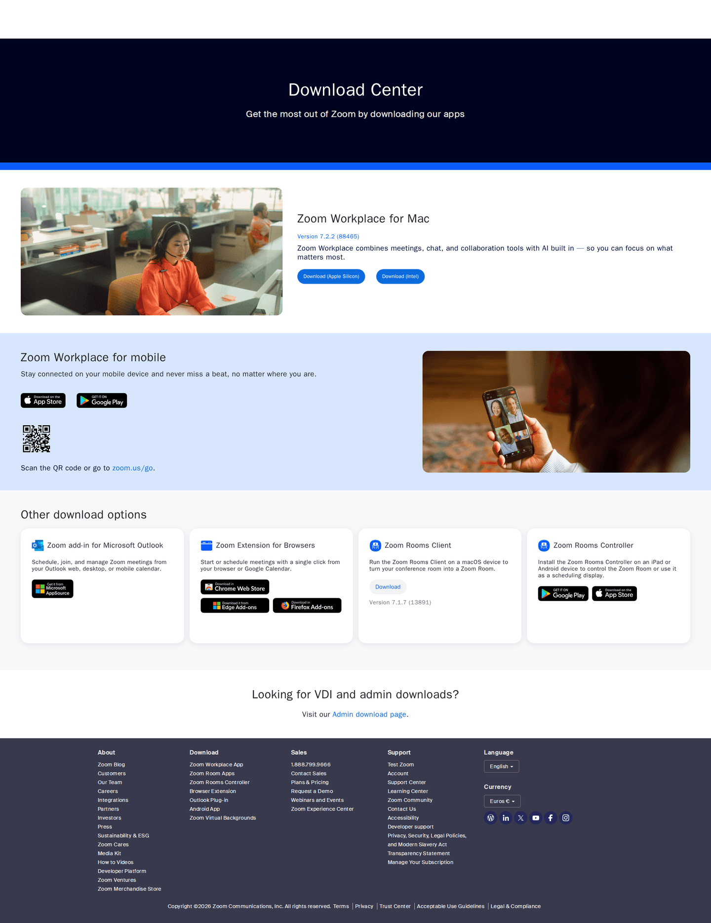 Download page example