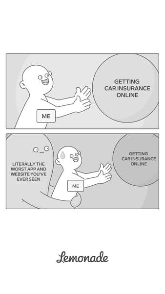 Lemonade's 386-day meme, the oldest live creative in the sweep