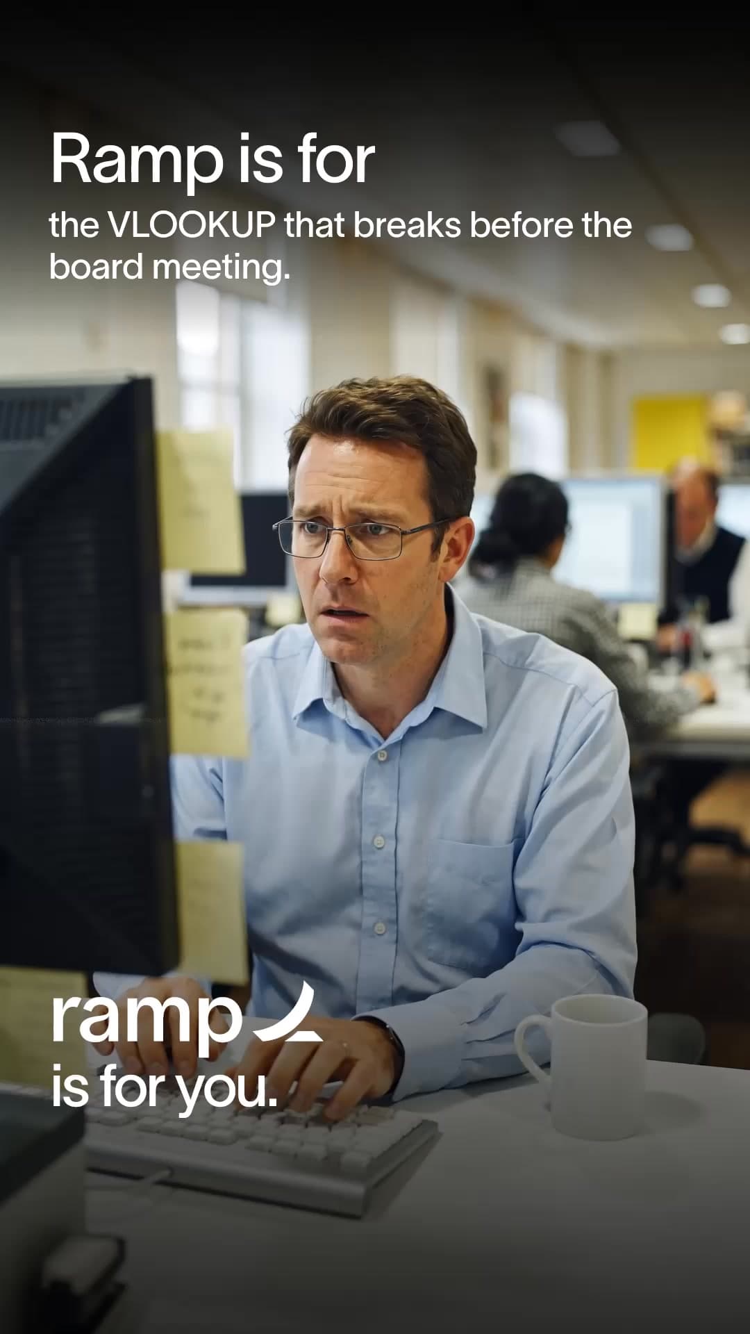 Ramp: for the VLOOKUP that breaks before the board meeting