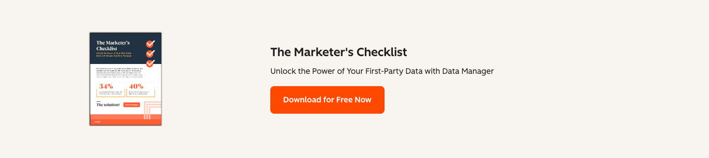 A checklist cover beside a heading and a Download for Free Now button