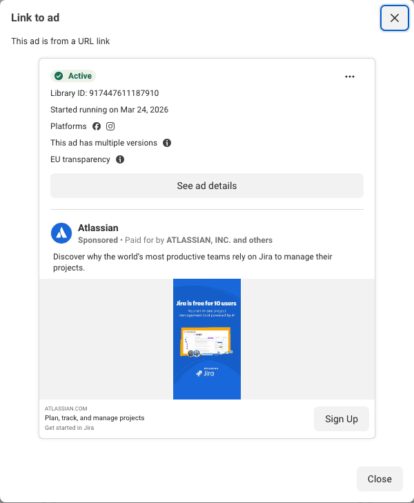 Atlassian's dynamic card: Jira is free for 10 users, powered by AI, one product screen