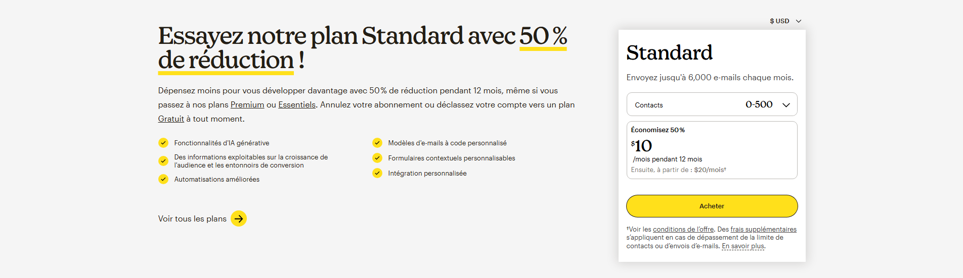 Mailchimp Pricing