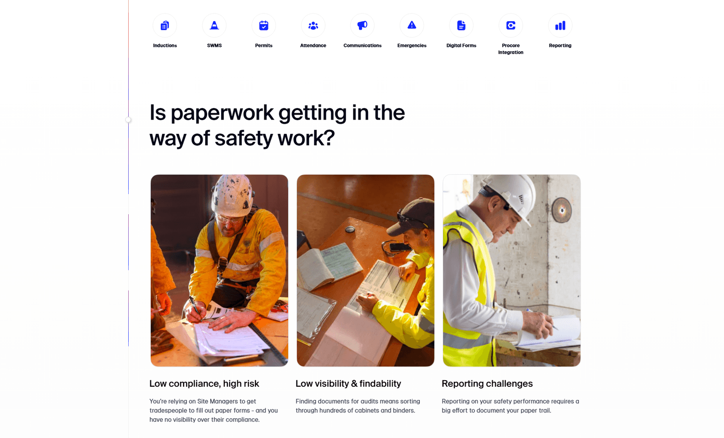 SignOnSite Problem