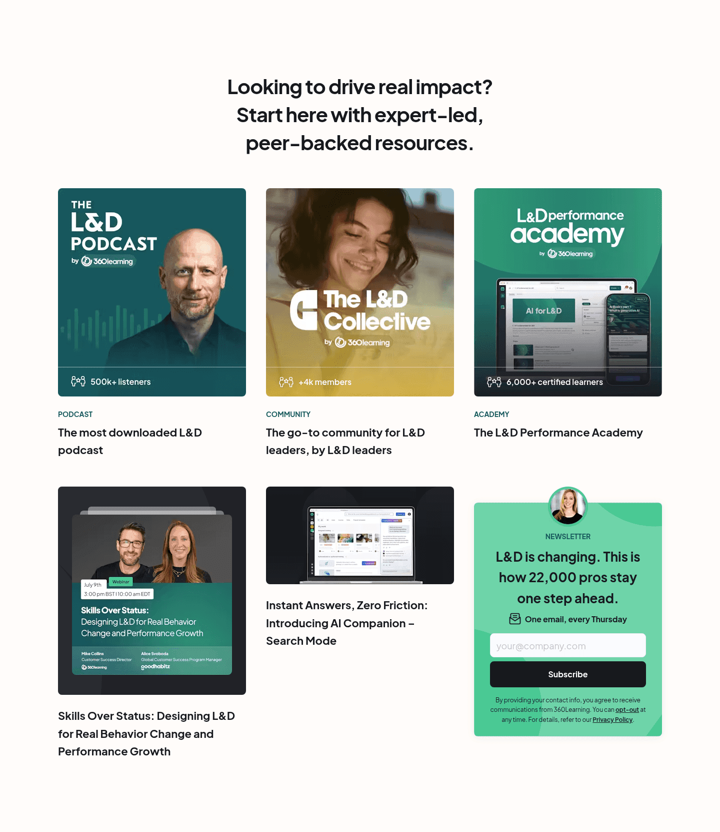 360learning Resources