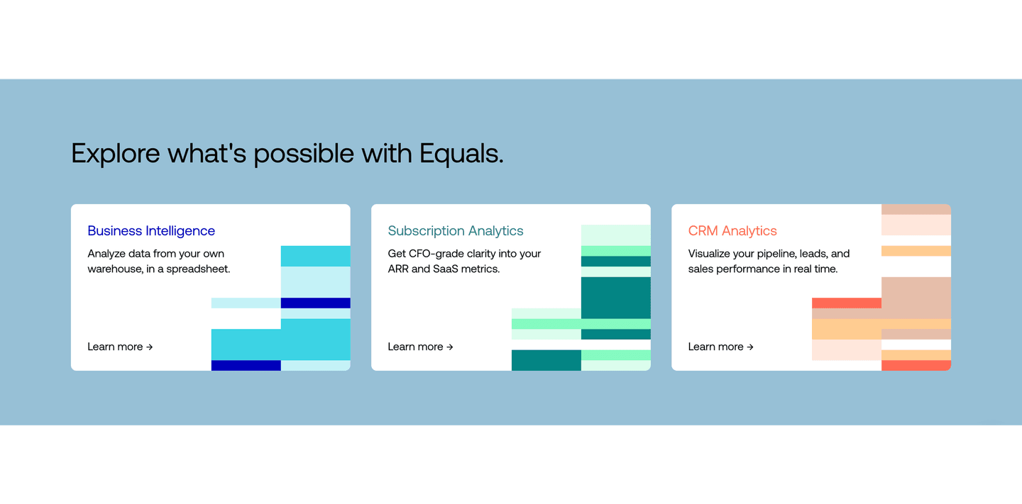 Equals Features