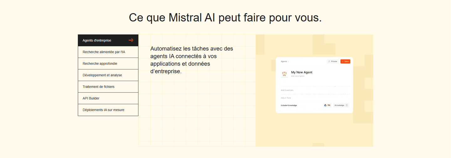 Mistral Features