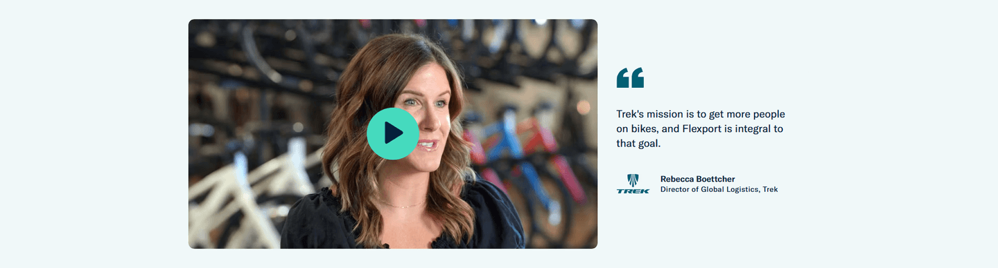 Flexport Testimonial